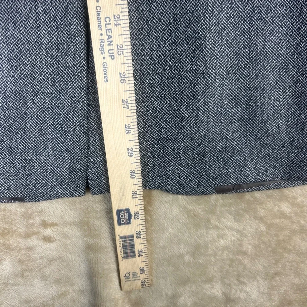 Brooks Brothers 346 Mens Gray‎ Herringbone Two Button Blazer Sport Coat Jacket